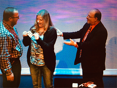 Darryl Charles Performing Magic